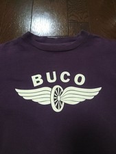 BUCO Real McCoy Long Sleeve T-Shirt Size 36 Purple - Great Condition