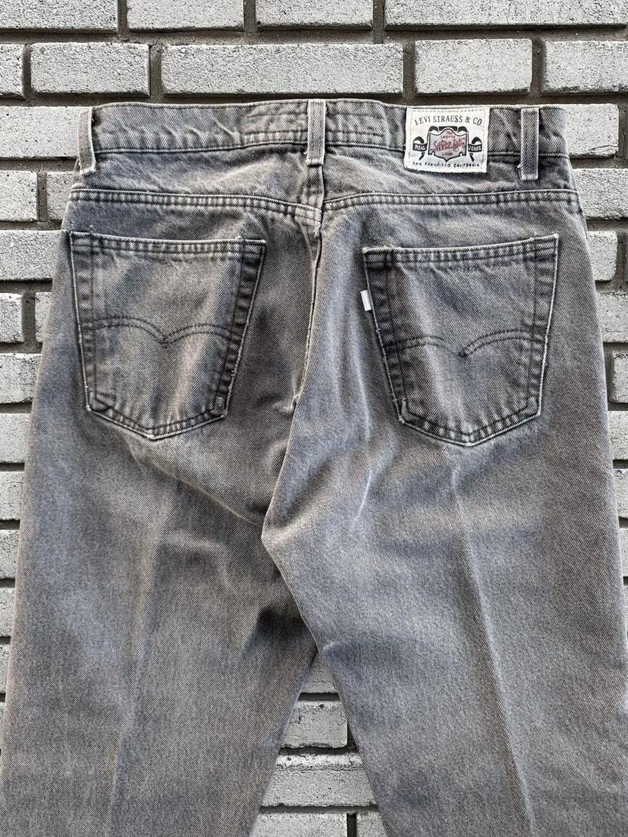 Vintage 90s Made in USA Levi's Strauss 525 Silver Tab SunFaded