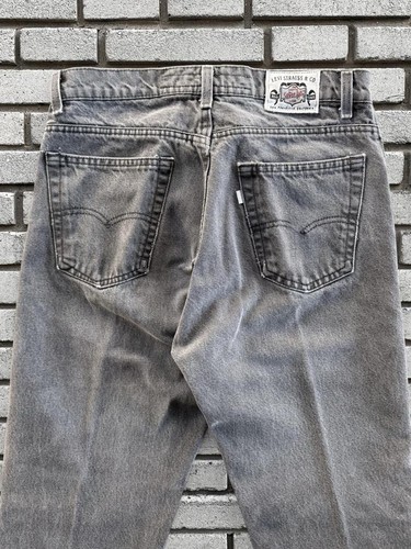 Vintage 90s Made in USA Levi’s Strauss 525 Silver Tab SunFaded Denim Jeans33x30