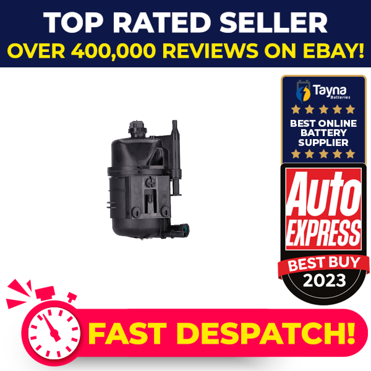 Fuel Filter fits JAGUAR XF X260 3.0D 2015 on Blue Print T2H23813 T2H26928 New