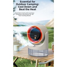 Personal Portable AC 4.5W 100 Speed Settings 450ml Tank for Small Rooms