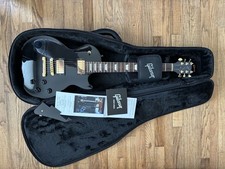 Gibson Les Paul Studio Ebony - Black w/ Gold Hardware USA 2022 Electric Guitar