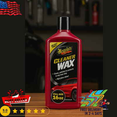 #ad Meguiars Cleaner Wax Liquid Car Wax Cleans Polishes Protects Vehicle 16 Oz $19.95