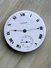 Antique Waltham Model Pocket Watch Movement Running Ticks #7