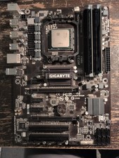 Gigabyte GA-970A-DS3P AM3+ Motherboard Combo w/ AMD FX 6300 & 12GB RAM Working