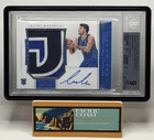 2018-19 National Treasures- LUKA DONCIC #127-Rookie Patch Autograph- 16/49-BGS 9