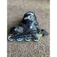 Bladerunner Phoenix Adjustable Inline Skates Youth Size 11J-1 Black/Blue