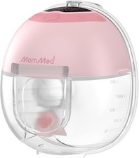 MomMed S33 Elektrische Milchpumpe mit 4 Modi ...
