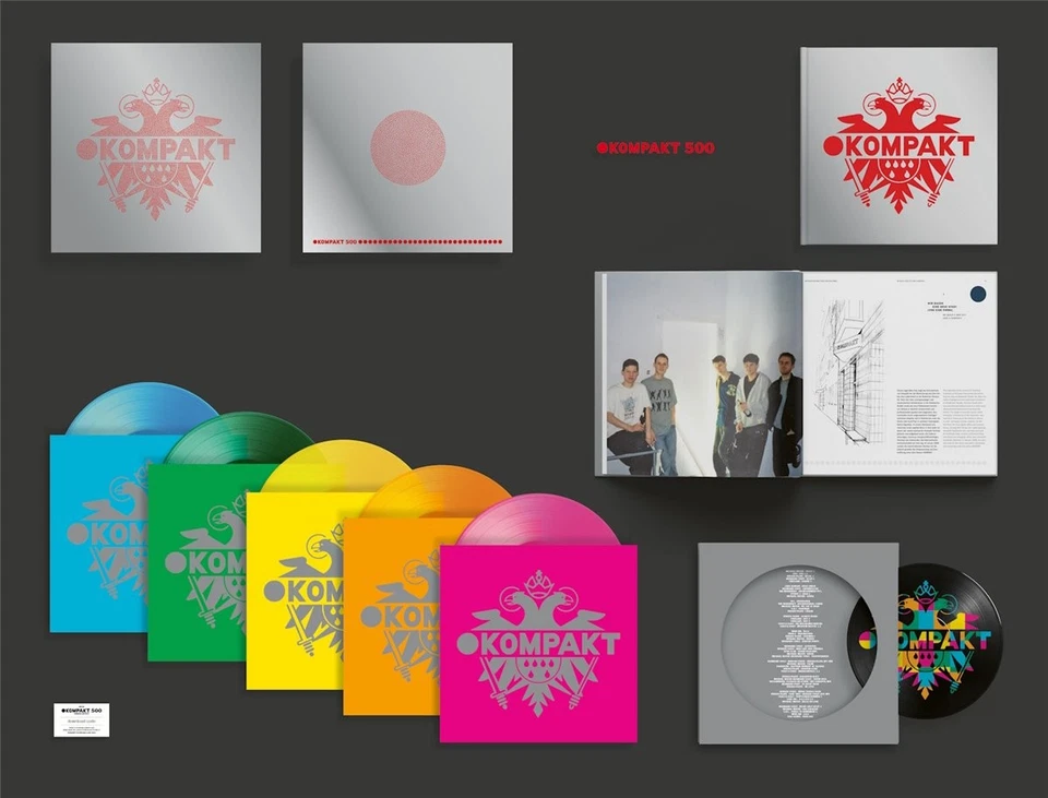 Various Artists Kompakt 500 LTD 5LP Box + 10" Vinyl 2025 KOMPAKT500 - Bild 2 von 4