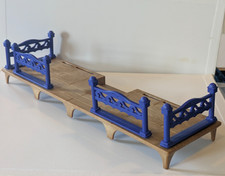 Sylvanian Families Starry Point lighthouse patio veranda with 4 railings