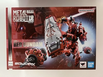 STOCK LIMITED SALE Bandai Metal Robot Spirits (SIDE MS) Red Gundam Actionfigur