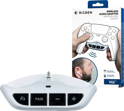 BIG BEN PS5 Wireless Audio Adapter kabellos Bluetooth Adapter für Playstation 5 - Bigben