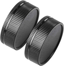 Body Cap and Lens Rear Cap Cover Replacement Set for Leica R-Mount LR Lens Camer