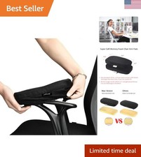 Ergonomic Memory Foam Office Chair Armrest Pads, Comfy Gaming Chair Arm Rest ...