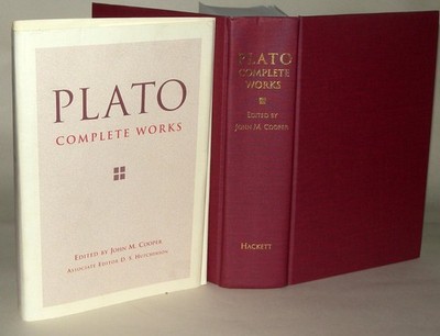 Plato Complete Works 1997 Hackett John M Cooper HC DJ Philosophy Hardback