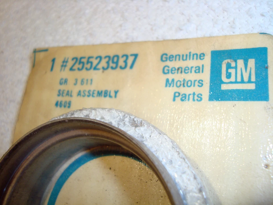 Junta de colector de escape SEAL 25523937 NUEVO FABRICANTE ORIGINAL NUEVO GM Chevy Olds Buick Pontiac D4 Foto 2 de 2