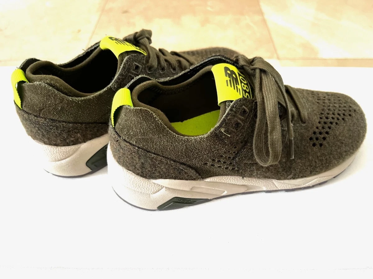 NEW BALANCE REVLITE SNEAKERS 580 Boys Kids RUNNING GREY OLIVE Size