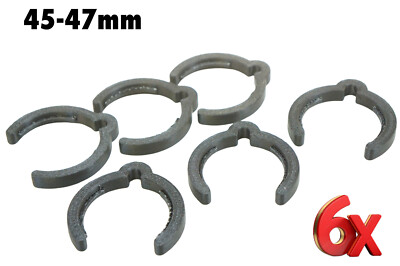Hose Wire clips for Festool Cable Extractor 45/46mm 6x - Black CTL Midi/Mini