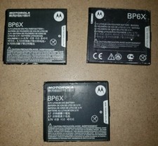 LOT 3pcs ORIGINAL MOTOROLA BP6X BATTERY FOR DROID 2 II GLOBAL XT720 A955 A855