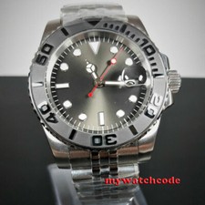 40mm Bliger Gray Dial Jubilee bracelet Sapphire Glass NH35A Automatic Mens Watch