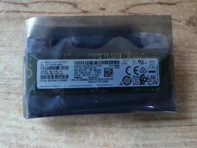Samsung 512GB MZ-VLB512B M.2 NVMe PCIe SSD Drive, P/N-MZVLB512HBJQ-000L7