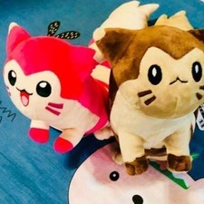 (2)NEW Pokemon Furret Plush Pink/Brown Set Fe...