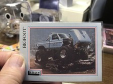 1988 Legend of Big Foot MONSTER TRUCK CARD # 063