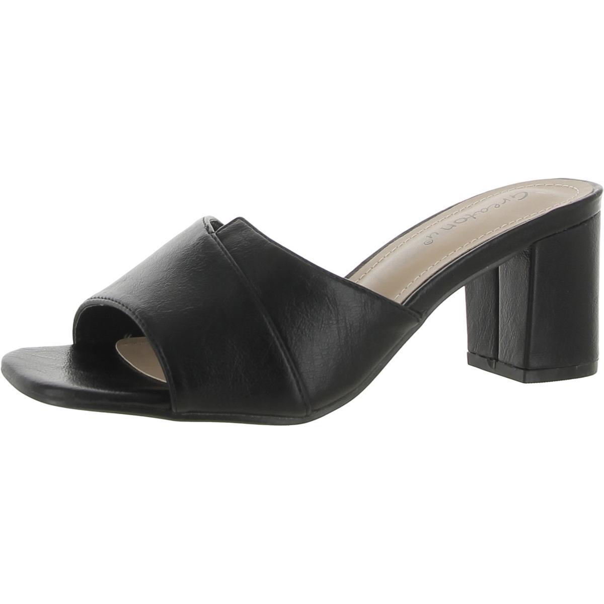 Greatonu женские черные туфли из искусственной кожи на каблуке 55 см BM BHFO 2125 6390₽