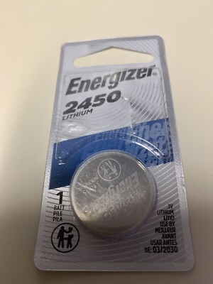 Energizer Lithium Battery 2450