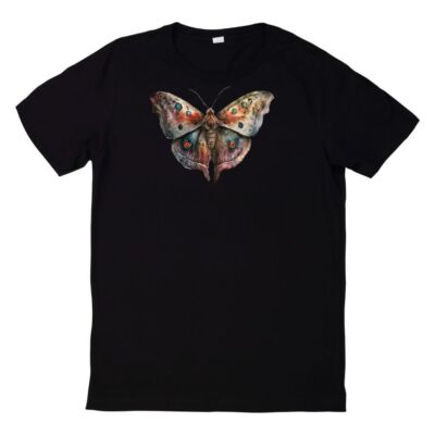 T-Shirt Aquarell Gothic Motte
