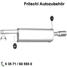 für Ford Fiesta V ST150 2,0 150Ps Endtopf Auspuff Anlage mit Anbausatz neu y*