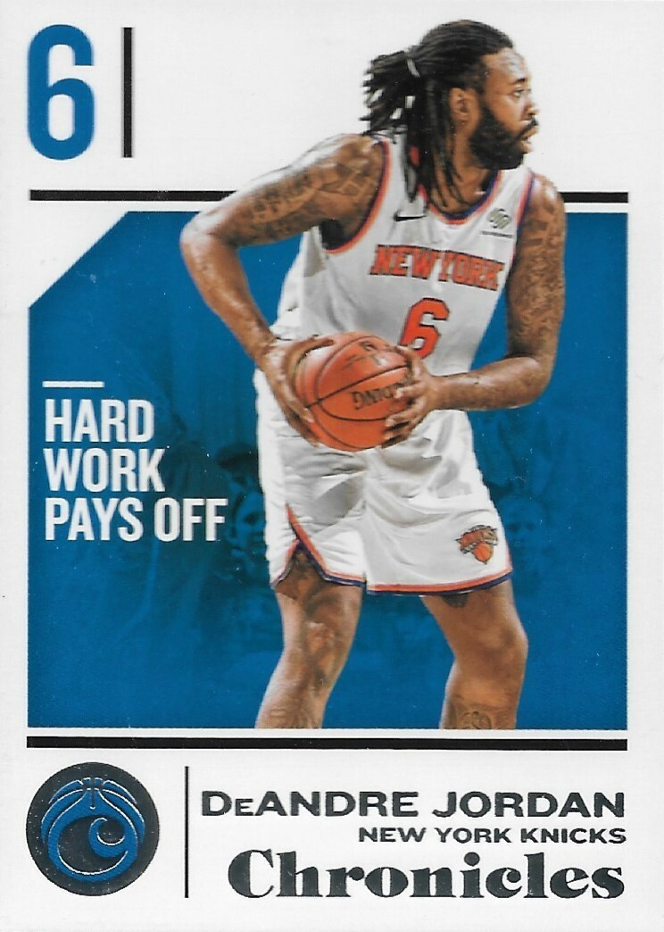 DeAndre Jordan Chronicles 18-19 #22 New York Knicks Brooklyn Nets