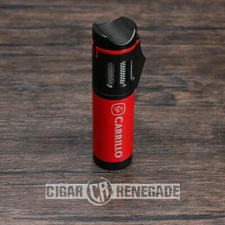 EP Carrillo Trilogy Triple Flame Adjustable Refillable Cigar Torch Lighter