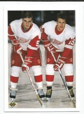 SERGEI FEDOROV JOHAN GAPRENLOV 1990-91 UPPER DECK YG CL NEAR MINT+ CONDITION