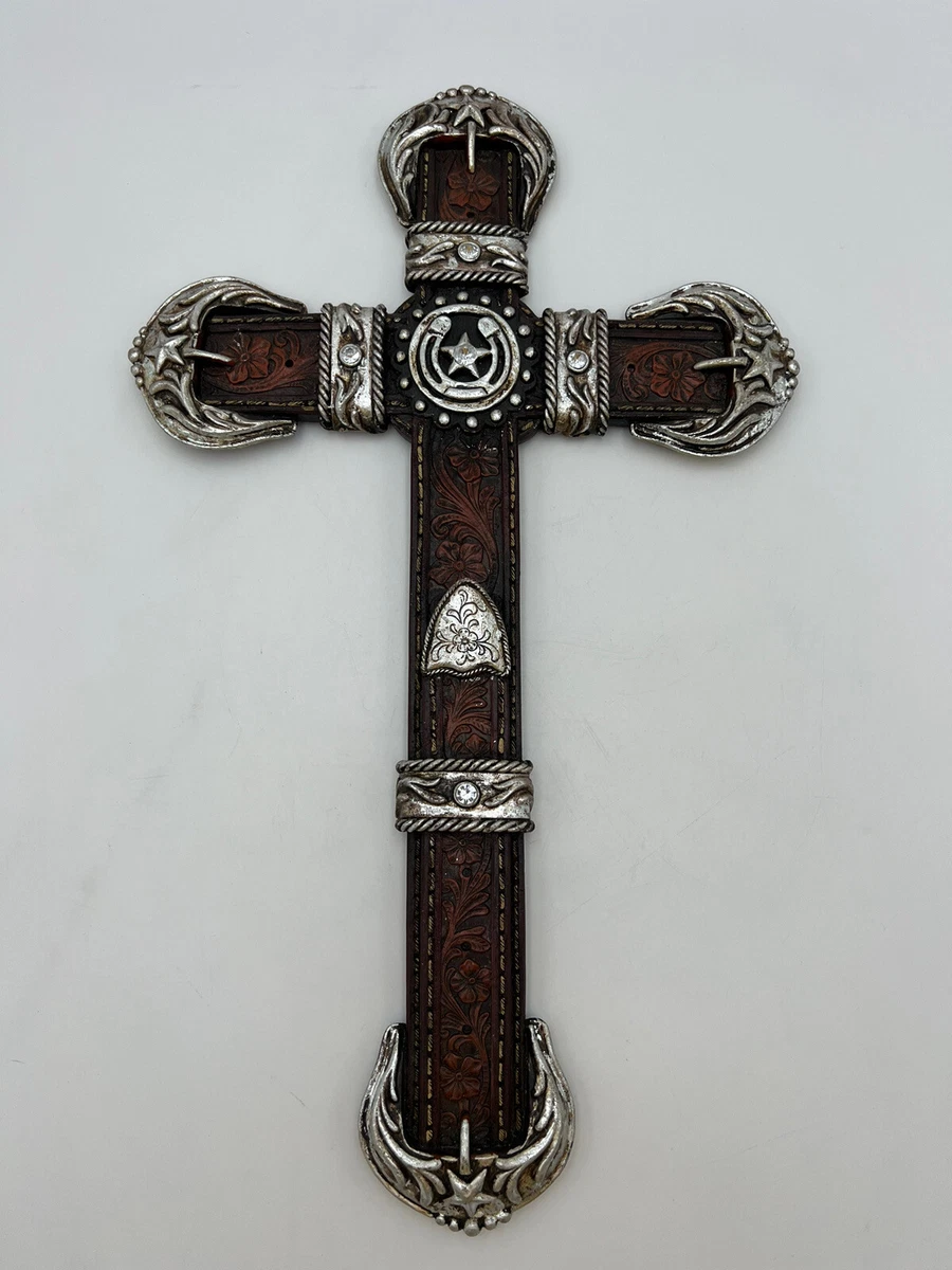 Western Rugged Cross Wooden Western Crosses