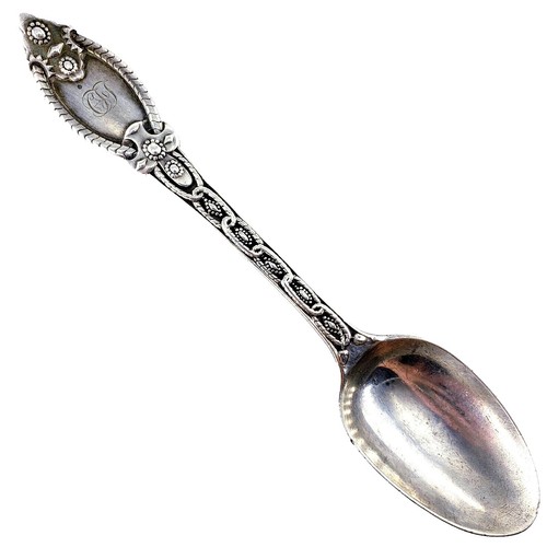 Antique Sterling ~ CALIFORNIA SOUVENIR SPOON~Mechanics Silver 1849