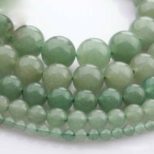 15" Strand Natural Green Aventurine Stone Gemstone Beads 4mm 6mm 8mm 10mm 12mm
