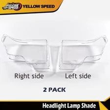 Clear Housing Lens Headlight Lens Cover Left+Right Fit For 2009-2014 Ford F150