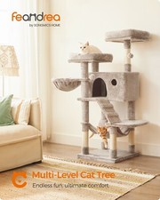 Image of Feandrea Cat Tree, Cat Tower for Large Cats, Ultra-Soft, PCT162