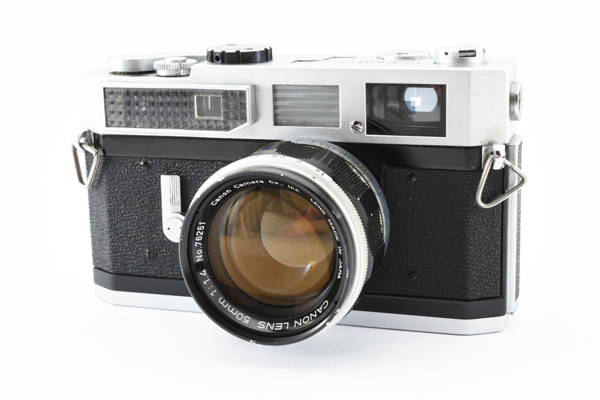 Canon Model 7 35mm Film Rangefinder Camera w/ 50mm f/1.4 Canon Model 7 35mm Film Rangefinder Camera w/ 50mm f/1.4