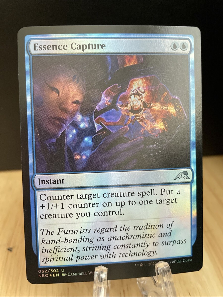 MTG Essence Capture FOIL #052/302 Kamigawa: Neon Dynasty Uncommon
