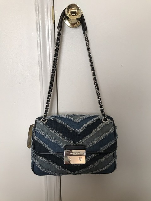 michael kors denim handbags