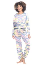 Honeydew Intimates Women's Star Seeker Lounge Set,Zest Camo XS