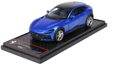 2022 Ferrari Puroblood Blue Corsa 1/43 BBRC272G BBR MODELS