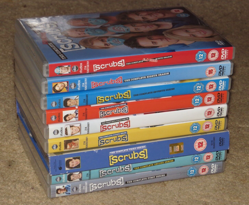 Scrubs DVDs, complete series, seasons 1, 2, 3, 4, 5, 6, 7, 8 and 9 - Picture 3 of 4