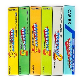 ROCKMAN 2 Mega man - Empty box replacement spare case with tray Capcom Famicom