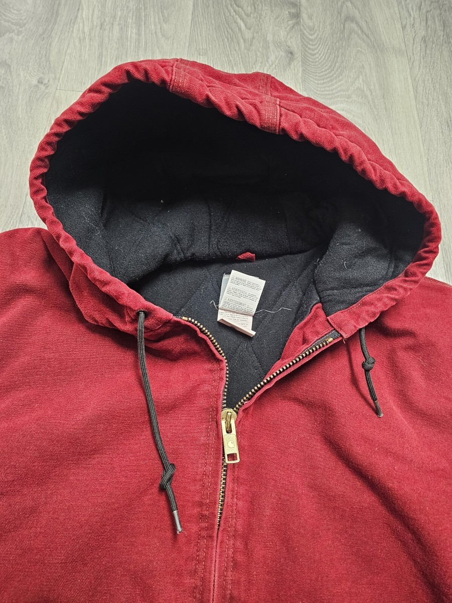 カーハートCarhartt アクティブジャケットJ130 CRI Crimson xs3x