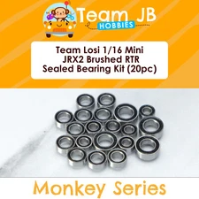 Team Losi 1/16 Mini JRX2, JRXT Brushed RTR - 20 Pcs Rubber Sealed Bearings Kit