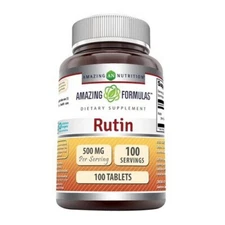 Amazing Formulas Rutin 100 Tabs 500 mg
