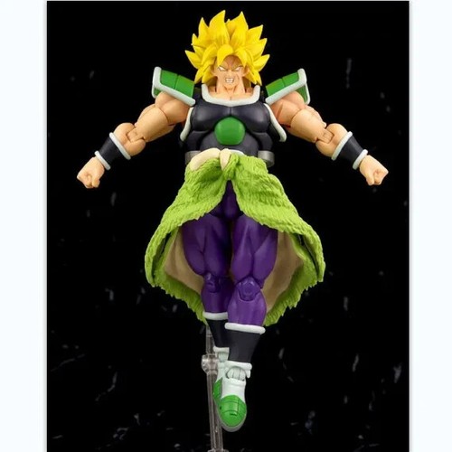 Bandai S.H. Figura de acción Figuarts Dragon Ball Super Broly nueva SHF juguete regalo - Imagen 7 de 10